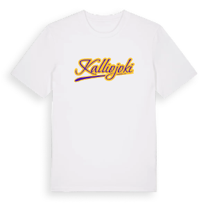 Kalliojoki baseball t-shirt – ekologisk bomull t-shirt från Pinshirt