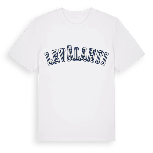 Levälahti college t-shirt – ekologisk bomull t-shirt från Pinshirt