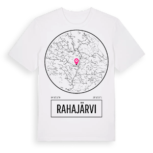 Rahajärvi t-shirt – ekologisk bomull t-shirt från Pinshirt