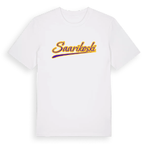Saarikoski baseball t-shirt – ekologisk bomull t-shirt från Pinshirt