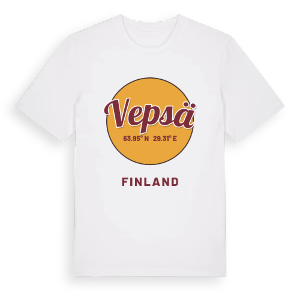 Vepsä cirkel t-shirt – ekologisk bomull t-shirt från Pinshirt