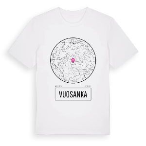 Vuosanka t-shirt – ekologisk bomull t-shirt från Pinshirt