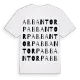 Abbantorp ordlek t-shirt