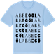 Blue Soul t-shirt med Abbegöl ordlek t-shirt
