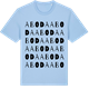 Blue Soul t-shirt med Aboda ordlek t-shirt