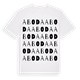 Aboda ordlek t-shirt