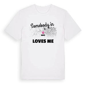 Någon i Åbro älskar mig t-shirt – ekologisk bomull t-shirt från Pinshirt