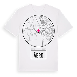 Åbro t-shirt – ekologisk bomull t-shirt från Pinshirt