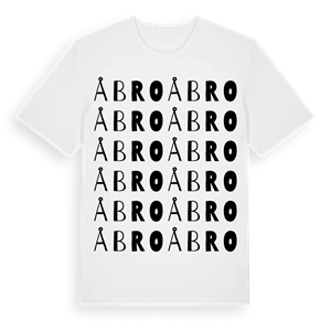Åbro ordlek t-shirt – ekologisk bomull t-shirt från Pinshirt