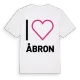 Jag älskar Åbron t-shirt stort tryck