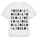 Ädeldal ordlek t-shirt