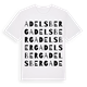 Adelsberg ordlek t-shirt