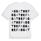 Aggatorp ordlek t-shirt