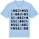 Blue Soul t-shirt med Aggemosse ordlek t-shirt