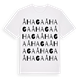 Åhaga ordlek t-shirt