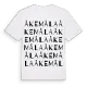 Åkemåla ordlek t-shirt
