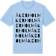 Blue Soul t-shirt med Åkerholm ordlek t-shirt