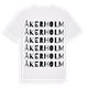 Åkerholm ordlek t-shirt