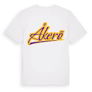 Åkerö baseball t-shirt – ekologisk bomull t-shirt från Pinshirt