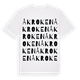 Åkroken ordlek t-shirt