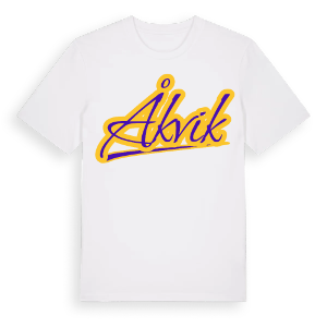 Åkvik baseball t-shirt – ekologisk bomull t-shirt från Pinshirt