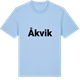 Blue Soul t-shirt med Åkvik fetstil t-shirt
