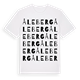 Åleberg ordlek t-shirt