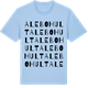Blue Soul t-shirt med Alebohult ordlek t-shirt