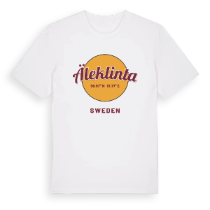 Äleklinta cirkel t-shirt – ekologisk bomull t-shirt från Pinshirt