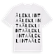 Äleklinta ordlek t-shirt