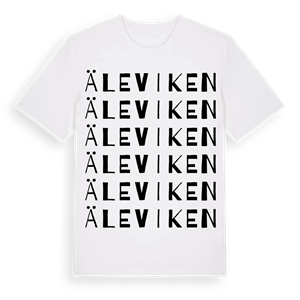 Äleviken ordlek t-shirt – ekologisk bomull t-shirt från Pinshirt