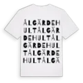 Ålgärdehult ordlek t-shirt