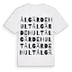 Ålgärdehult ordlek t-shirt
