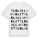 Älgkullamärket ordlek t-shirt