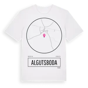 Algutsboda t-shirt – ekologisk bomull t-shirt från Pinshirt