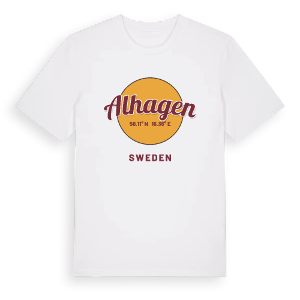 Alhagen cirkel t-shirt – ekologisk bomull t-shirt från Pinshirt
