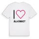 Jag älskar Ålkärret t-shirt stort tryck