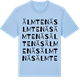 Blue Soul t-shirt med Älmtenäs ordlek t-shirt