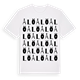 Ålö ordlek t-shirt