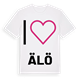 Jag älskar Älö t-shirt stort tryck
