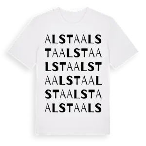 Alsta ordlek t-shirt – ekologisk bomull t-shirt från Pinshirt