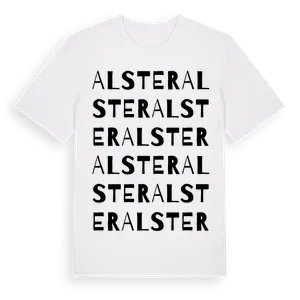 Alster ordlek t-shirt – ekologisk bomull t-shirt från Pinshirt