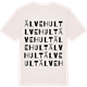 Vintage White t-shirt med Älvehult ordlek t-shirt