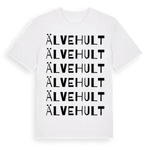 Älvehult ordlek t-shirt – ekologisk bomull t-shirt från Pinshirt