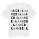 Amerika ordlek t-shirt