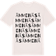 Vintage White t-shirt med Ämmenäs ordlek t-shirt