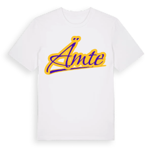 Ämte baseball t-shirt – ekologisk bomull t-shirt från Pinshirt