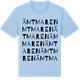 Blue Soul t-shirt med Ämtmaren ordlek t-shirt