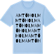 Blue Soul t-shirt med Amtöholm ordlek t-shirt