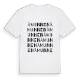Åmunnen ordlek t-shirt